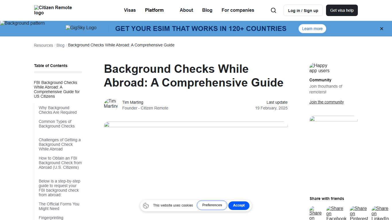 How to Get an FBI Background Check While Abroad: A Complete Guide for U.S. Citizens Citizen Remote